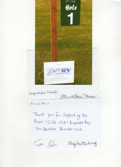 BOYS & GIRLS CLUB AND DUNGENESS BAY SEAHAWKERS BOOSTER CLUB BOYS & GIRLS CLUB AND DUNGENESS BAY SEAHAWKERS BOOSTER CLUB